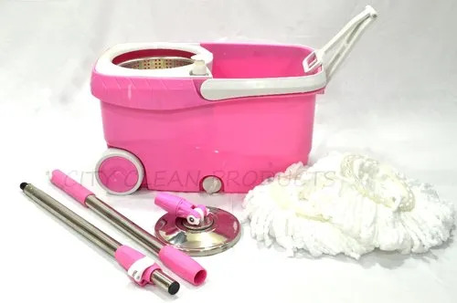 Jumbo Steel Bucket Mop - Capacity: 12