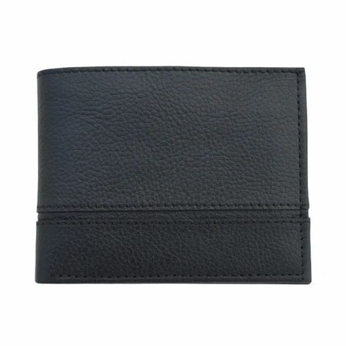 Mens Black Bifold Wallet