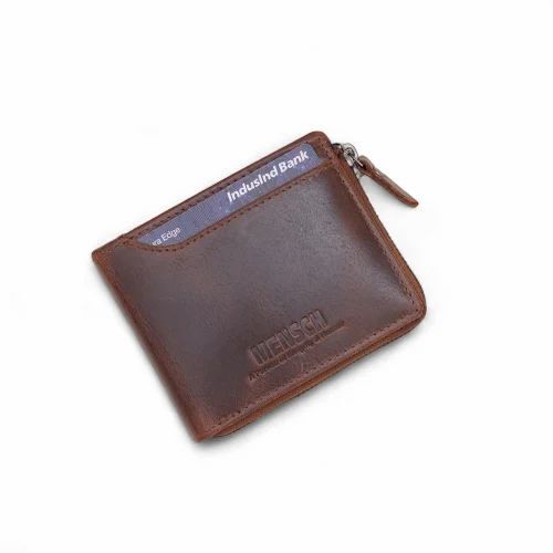 Mens Pure Leather Wallet - Pure Leather, Standard Size, Multiple Colors | 8 Card Slots, Polished Finish, Durable Comfortable Design