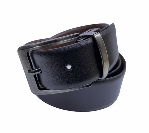 Mens Reversible Belt - Leatherette, Standard Size, Multiple Colors | Durable, Comfortable, Polished Finish
