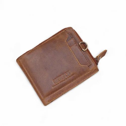Polished Mens Genuine Leather Wallet - Genuine Leather, Standard Size, Multiple Colors, 8 Card Slots | Durable, Comfortable, Fine Finish