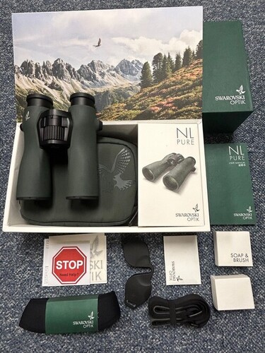 Swarovski NL Pure 12x42 Binoculars Green
