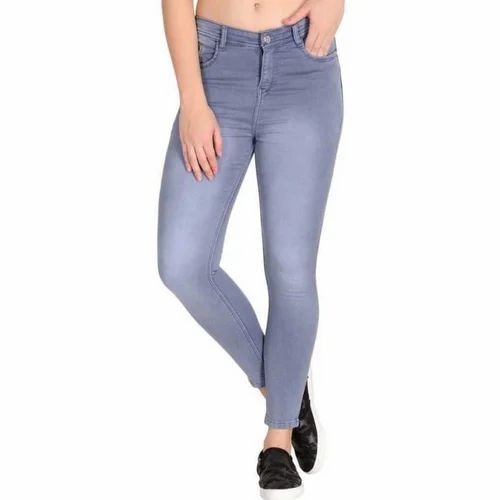 Women Slim Fit Faded Jeans - Age Group: >16 Years