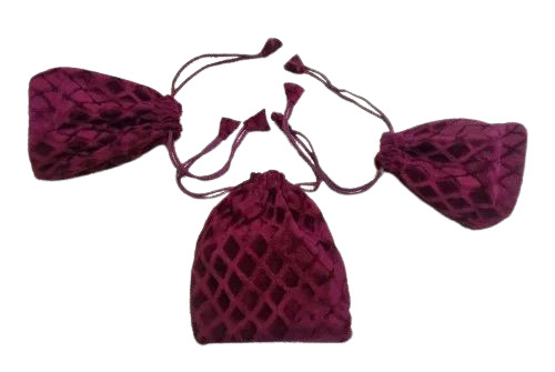 4x4 Inch Cotton Potli Bag