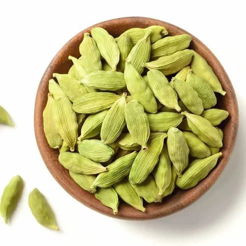 7.5-8 Mm Green Cardamom - Grade Bold, 7.5 Mm, Greenish | 100% Pure, Loose Form, Cooking Use