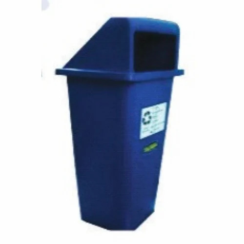80 L Blue Color Plastic Dustbin