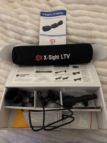 ATN X-Sight LTV 3-9x Day Night Hunting Rifle Scope