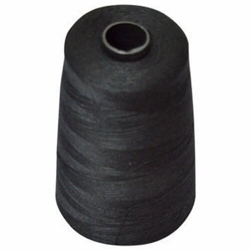 Black Spun Polyester Sewing Thread