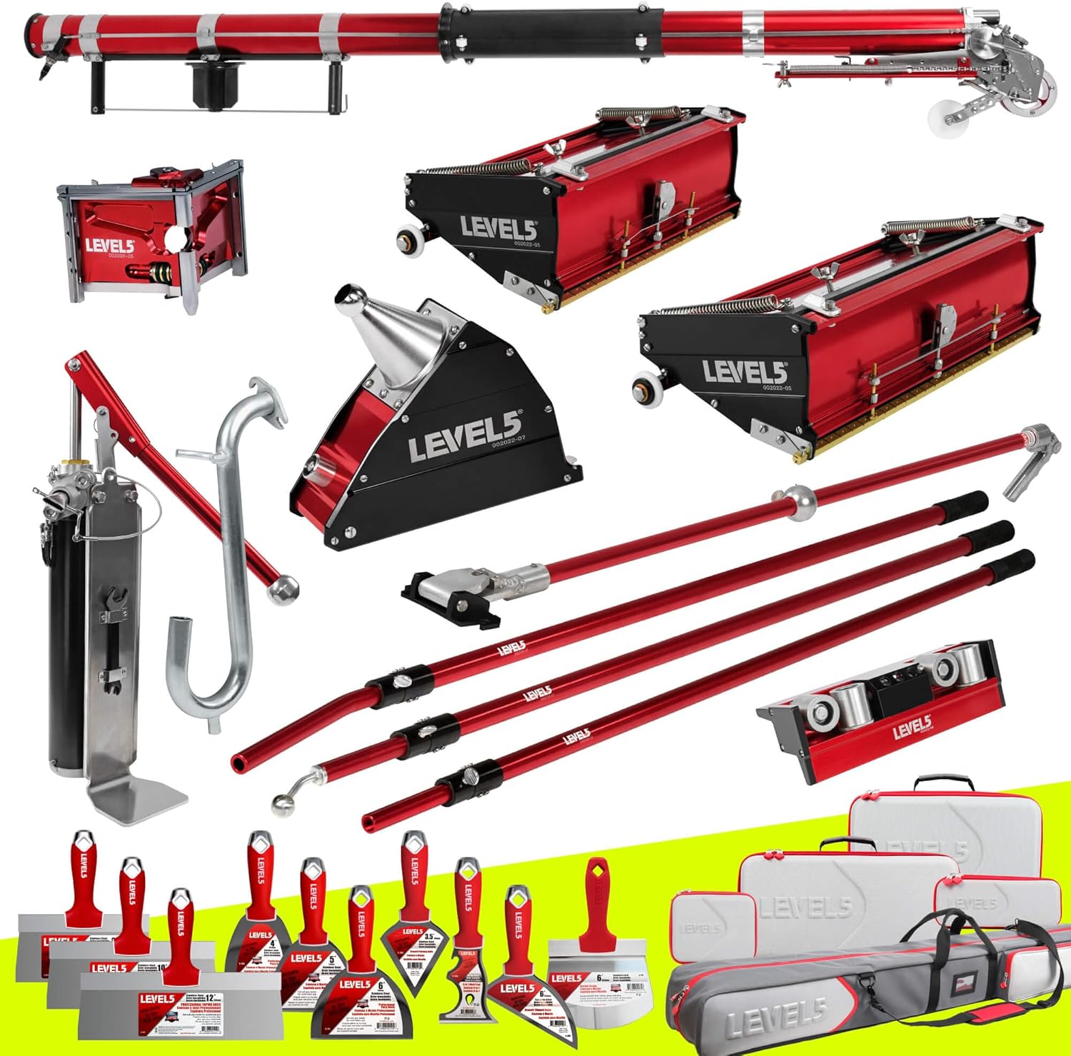 Brand New Level 5 Drywall Tools In Box