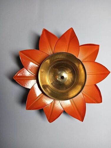 Brass Lotus Diya