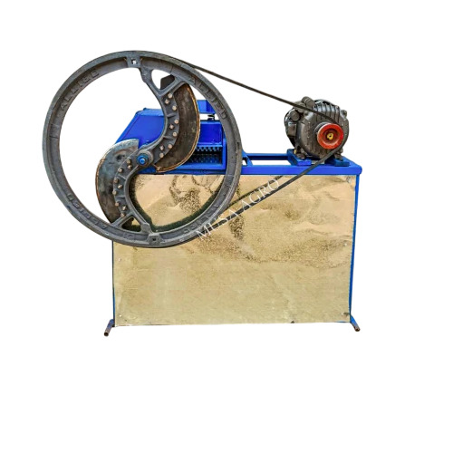 Chaff Cutter Table Type With Motor - Color: Blue