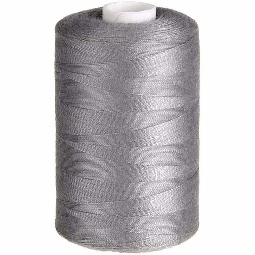 Grey Spun Polyester Sewing Thread