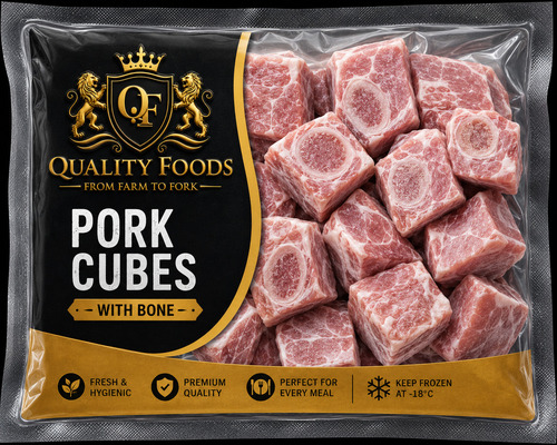 Pork Cubes Bone Less