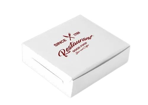 White Sandwich Box