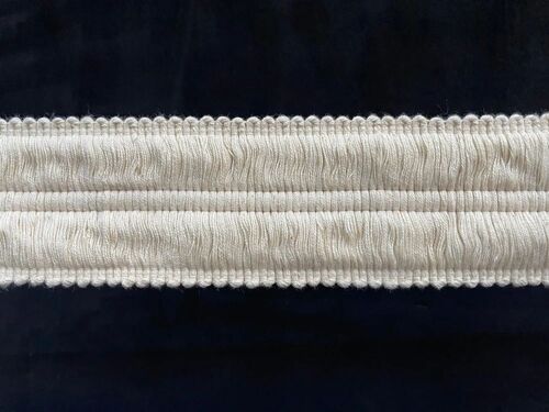 3inch White Cotton Fringe Lace