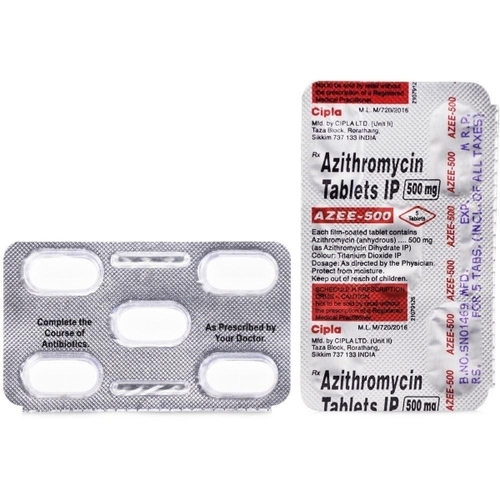 Azithromycin Tab Ip500 - Dosage Form: Tablet