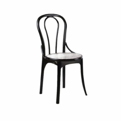 Black Modern Wooden Chair