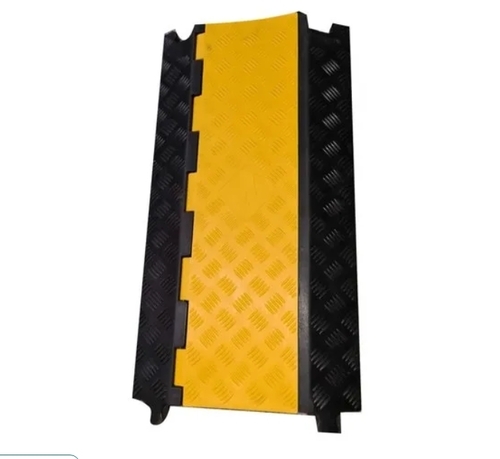 Durable 3 Channel Road Rubber Cable Protector