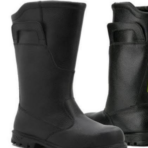 Fireman Boots - Color: Black
