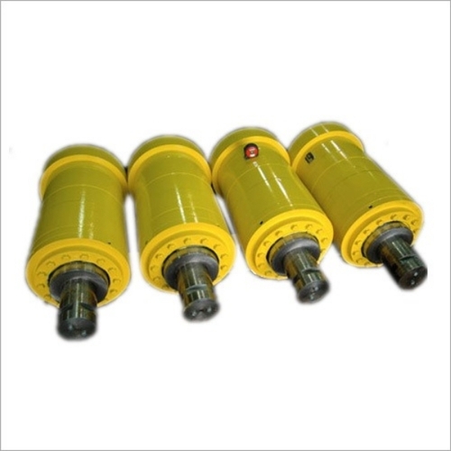 Industrial Hydraulic Cylinders - Color: Yellow