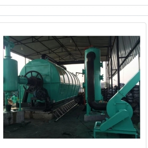 Industrial Waste Tyre Recycling Plant - Material: Metal