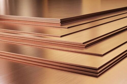 Rectangular Pure Copper Sheet