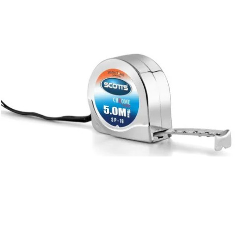 Scotts Chrome 5 Meter Steel Measuring Tape