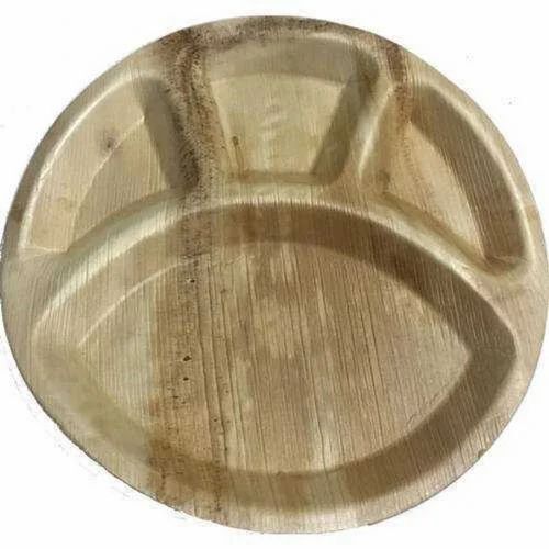 10 Inch Eco Friendly Disposable Areca Leaf Plate