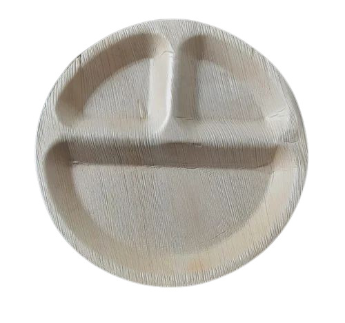 3 Cp Eco Friendly Disposable Areca Leaf Plate - Application: Event And Party Supplies