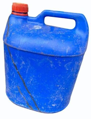 5 Ltr Blue Plastic Can - Hardness: Rigid