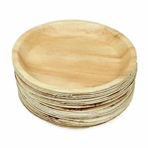 6 Inch Eco Friendly Disposable Areca Leaf Plate