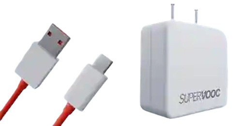 85w चार्जिंग एडाप्टर और USB टू Type C 100 Cm केबल डैश