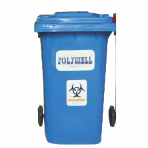 Blue Color Wheeled Dustbins