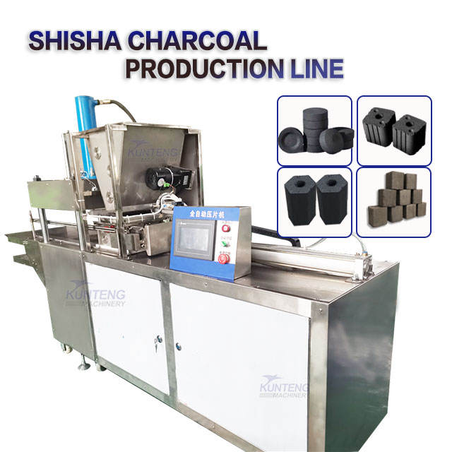 Fully Automatic Disc Quick Ignition Charcoal Making Machine Production Line