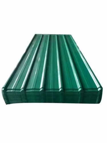 Green Mild Steel Roofing Sheet