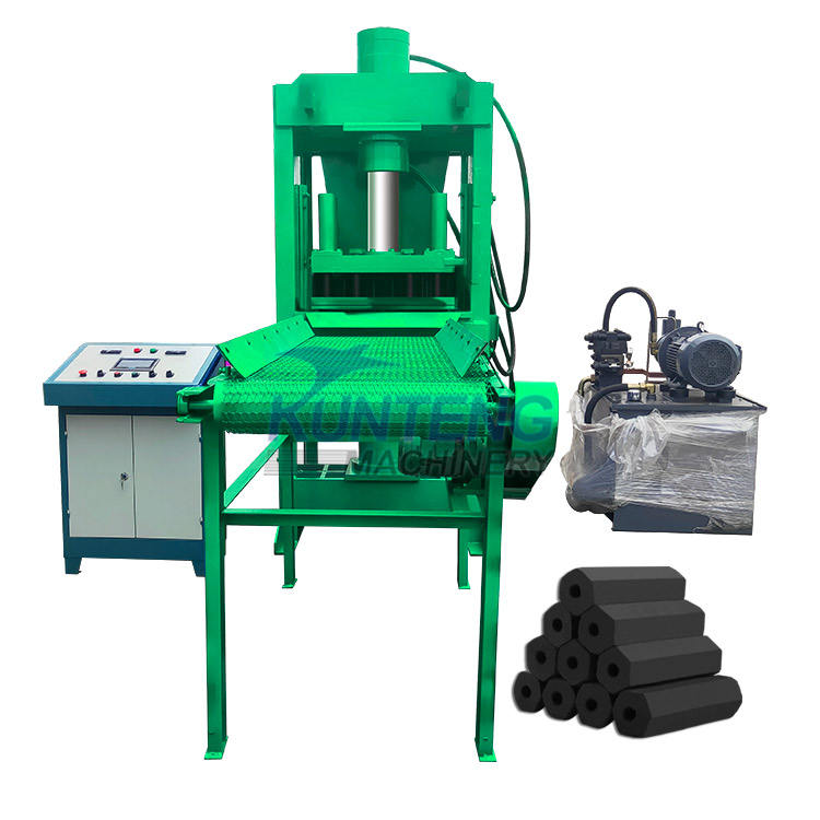 Hydraulic Quick Burning Charcoal Briquette Machine Cooking Charcoal Machine - Briquette Size: Can Be Cutomized