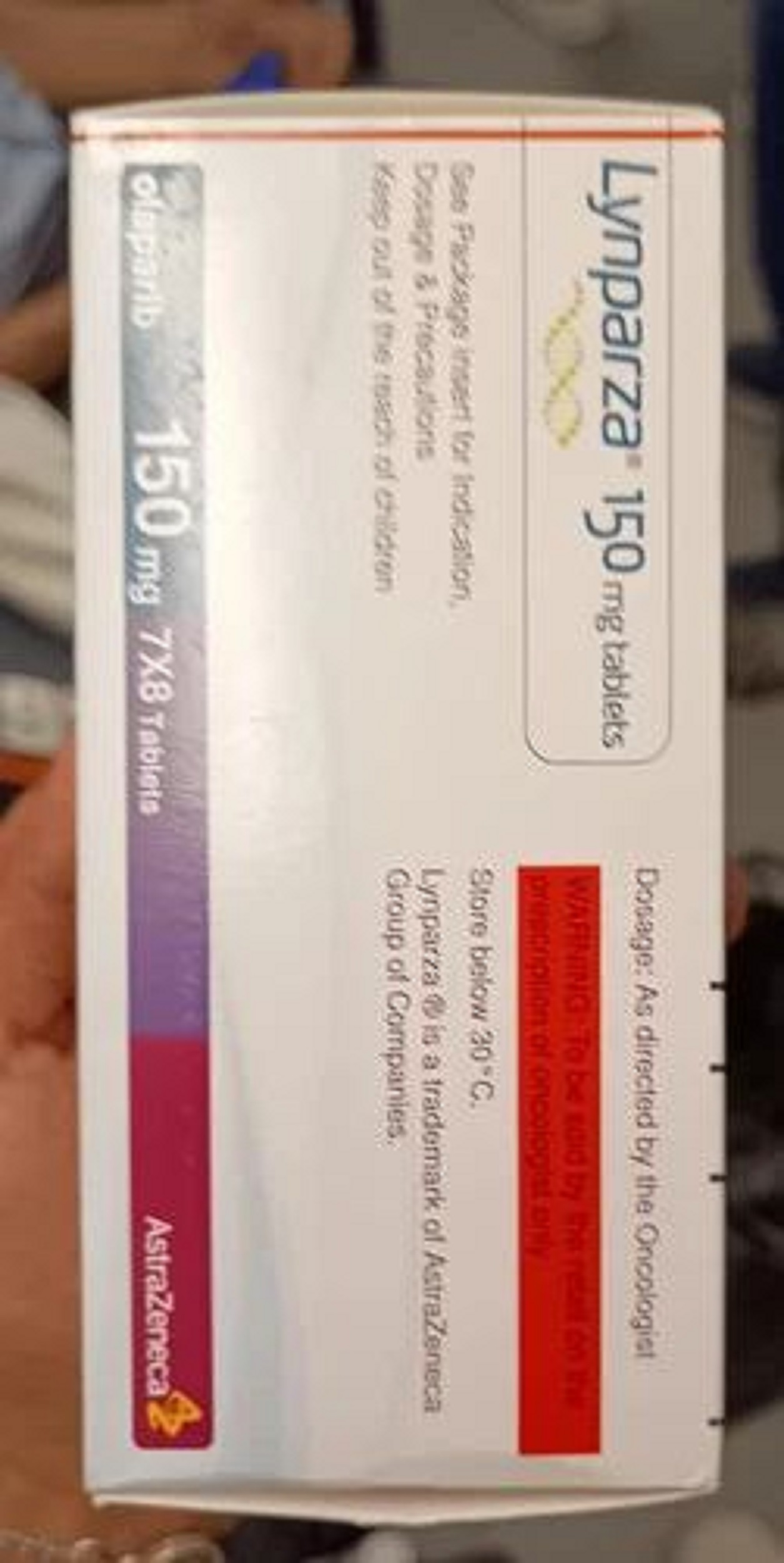 Lynparza 100mg. Treatment For Cancer By Pharma Chemicals Industries