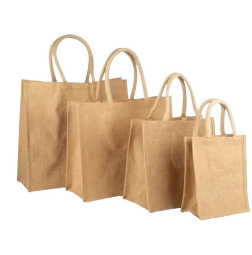 Plain Jute Shopping Bags