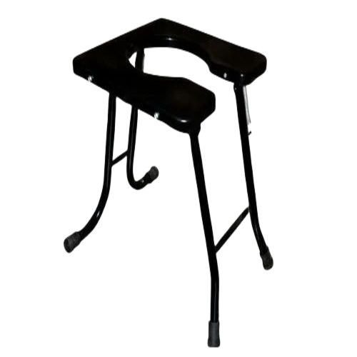 Black Commode Stool