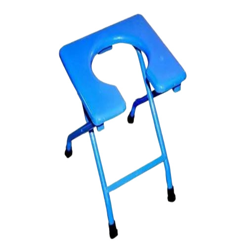 Blue Commode Stool