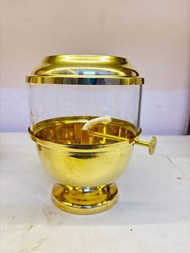 Brass Pooja Akhand Diya