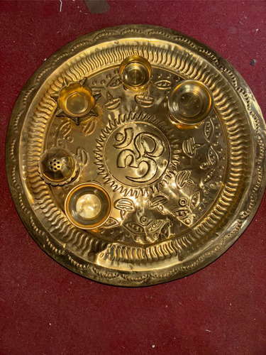 Brass Pooja Thalis