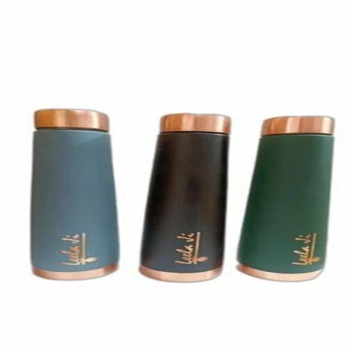 Copper Bold Color Printed Bottles