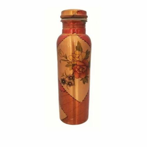 Fancy Copper Printed Water Bottle