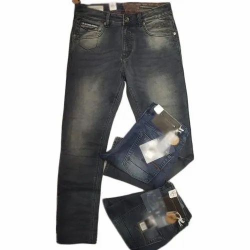 Mens Regular Fit Denim Jeans