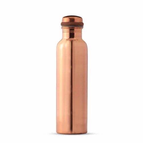 Plain Copper Water Bottle