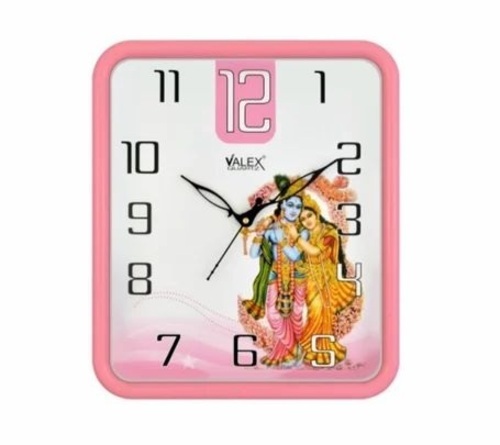 Rectangle Plastic Wall Clocks
