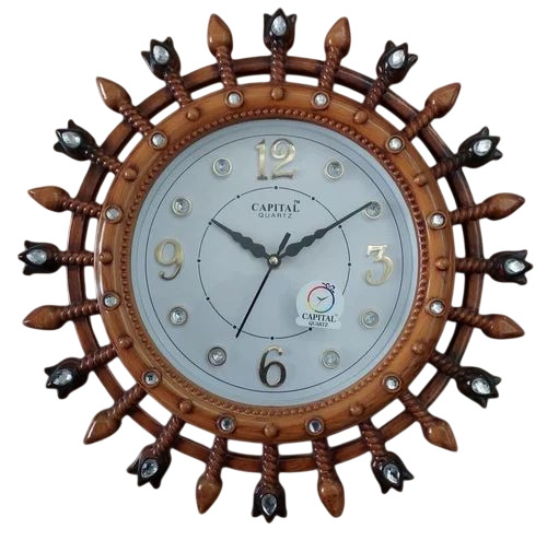 Round Wall Clocks - Battery Life: 1 Years