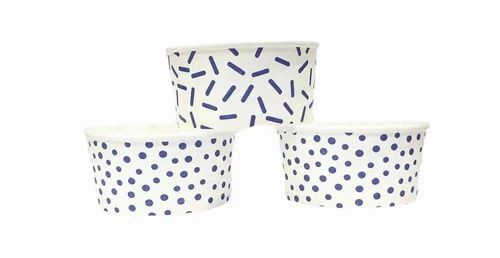 100 Ml Disposable Ice Cream Paper Cup