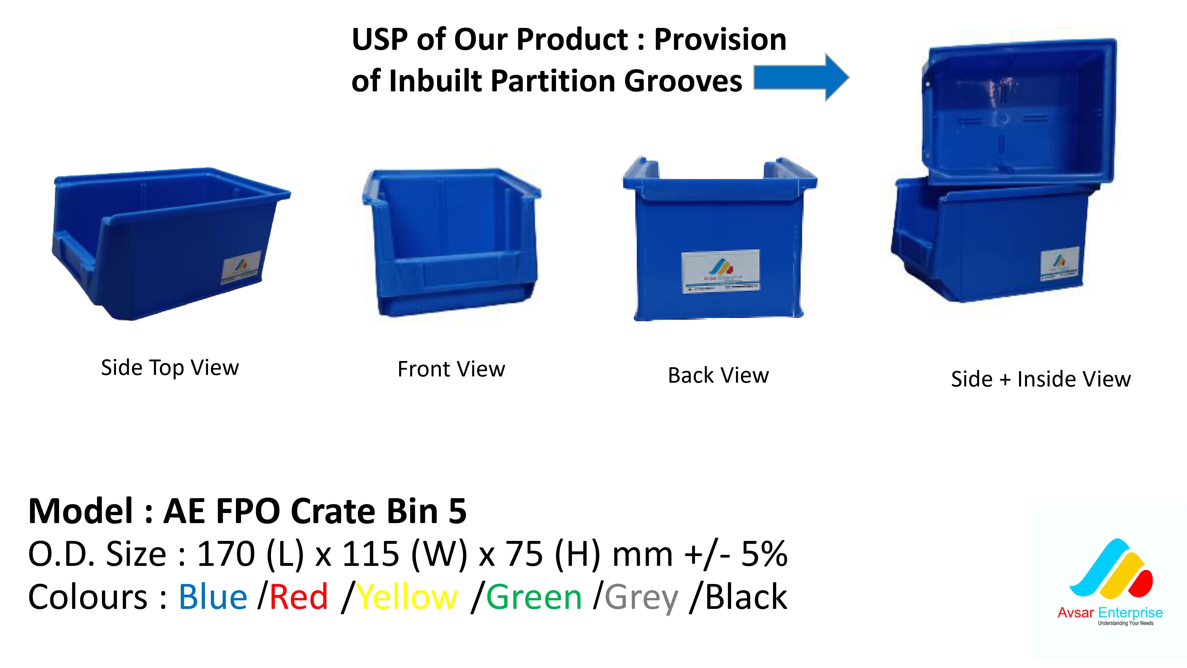 Avsar FPO Crate Bin 5